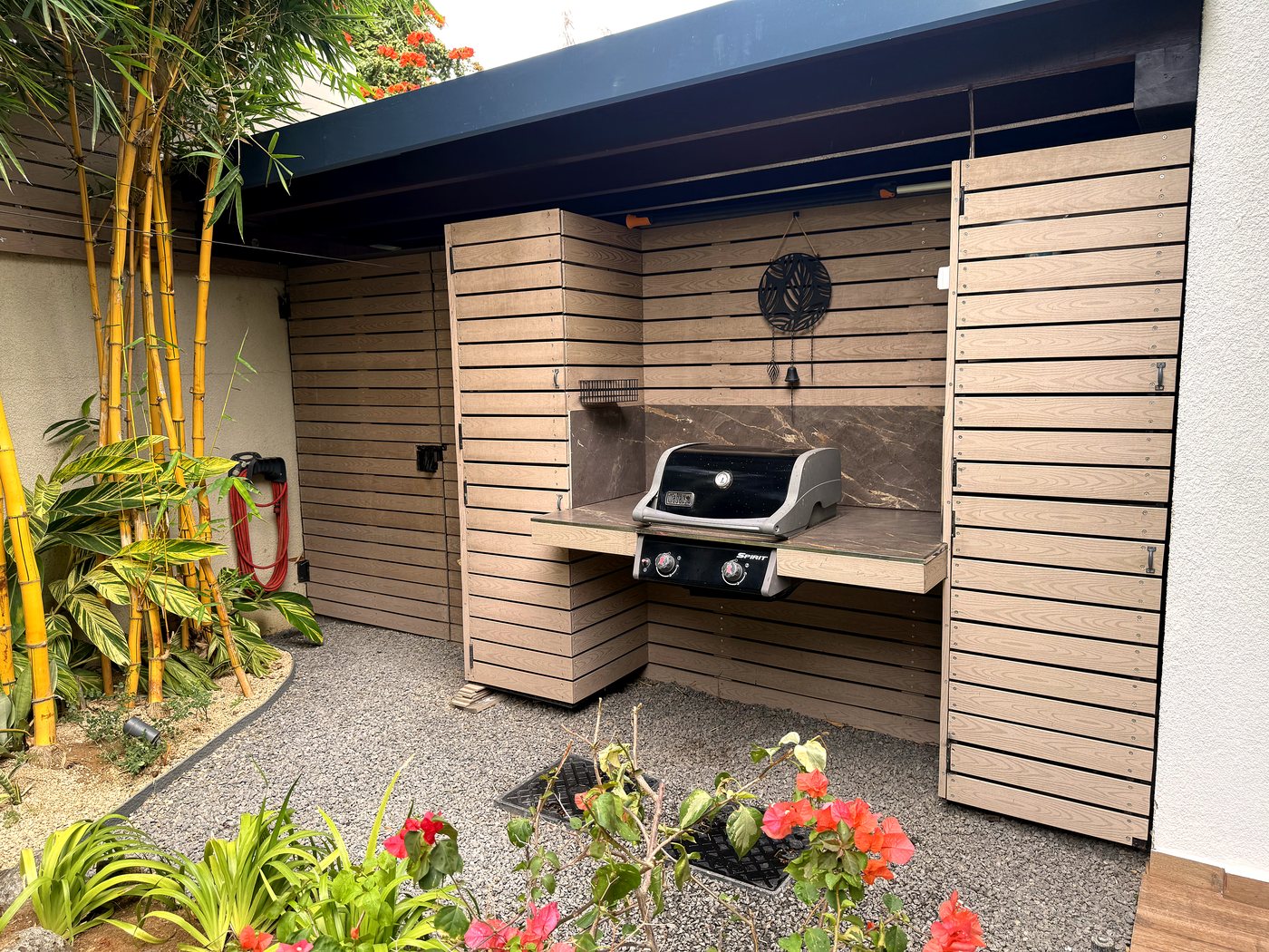 L'espace barbecue